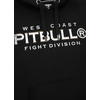 Bluza z kapturem Pit Bull Fight Club - Czarna