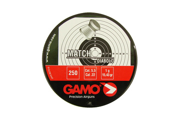 ŚRUT GAMO MATCH 5,5MM 250