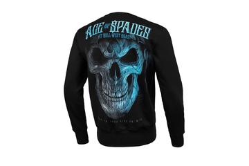 Bluza Pit Bull Blue Skull - Czarna