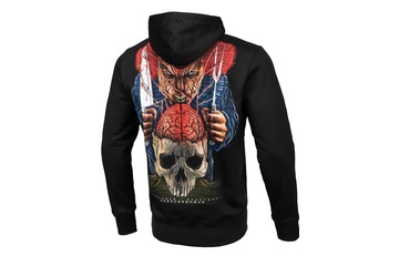 Bluza z kapturem Pit Bull Terror Brain - Czarna