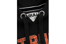 Bluza z kapturem Pit Bull Skull Dog - Czarna