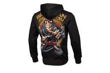 Bluza z kapturem Pit Bull Brazilian Jiu Jitsu - Czarna