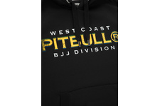 Bluza z kapturem Pit Bull Brazilian Jiu Jitsu - Czarna