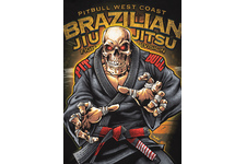 Bluza Pit Bull Brazilian Jiu Jitsu - Czarna