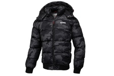 Kurtka z kapturem Pit Bull Walpen '21 - Black Camo