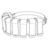 ładownica na granaty GRENADE BANDOLEER 40 mm - urban grey