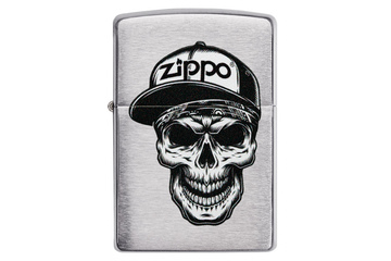 Zapalniczka ZIPPO Skull In Cap Design