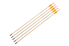 Strzała drewniana POE LANG do łuku BLACK POINT 30" 5SZT