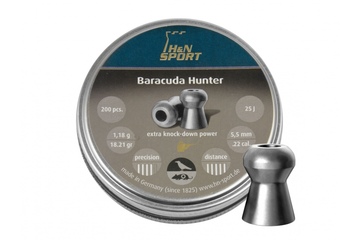 Śrut H&N 5,50mm diabolo Baracuda Hunter 200szt.