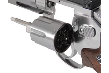 Rewolwer Dan Wesson 8" Silver Full Metal Speedload