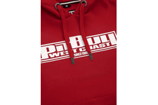 Bluza z kapturem Pit Bull Classic Boxing '20 - Czerwona