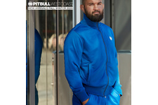 Bluza rozpinana Pit Bull Small Logo '20 - Niebieska