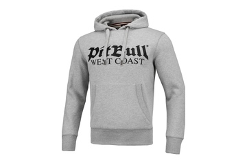 Bluza z kapturem Pit Bull Old Logo - Szara