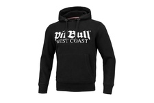 Bluza z kapturem Pit Bull Old Logo - Czarna