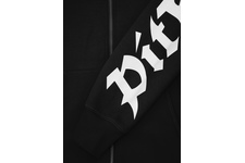 Bluza rozpinana z kapturem Pit Bull Old Logo - Czarna