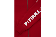 Bluza rozpinana z kapturem Pit Bull TNT '20 - Czerwona