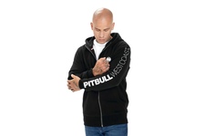 Bluza rozpinana z kapturem Pit Bull TNT '20 - Czarna