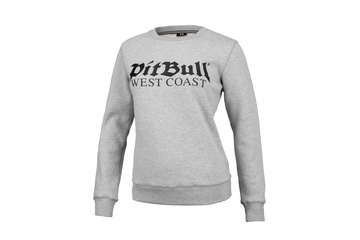 Bluza damska Pit Bull Old Logo - Szara