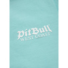 Bluza damska rozpinana z kapturem Pit Bull Old Logo - Turkusowa