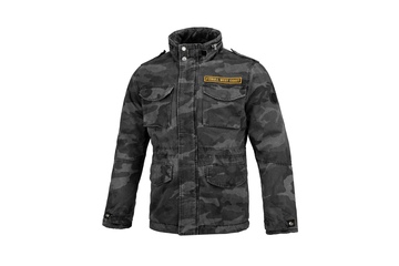 Zimowa kurtka z kapturem Pit Bull Monterey - Black Camo