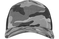 Czapka BRANDIT Camo Trucker Camo-Czarna