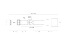 Luneta HAWKE Sidewinder 6-24X56 SF FFP MIL IR