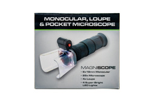 Mikroskop CARSON Magniscope 3 W 1 z Lunetą i lupą 25X/6X/4X