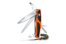 Scyzoryk Victorinox RangerGrip 55 Autumn Spirit Specjalna Limitowana Seria 2019, pomarańczowo-czarny, 130 mm