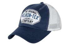 Czapka Helikon Trucker Logo Cap Cotton Twill - Niebieska