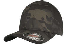 Czapka BRANDIT Flexfit Black Multicam