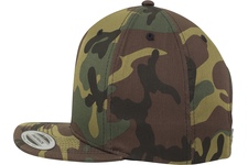 Czapka BRANDIT Classic Camo Snapback Woodland