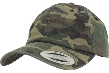 Czapka BRANDIT Niski Profil Camo Washed Woodland