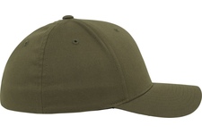 Czapka BRANDIT Flexfit Z Czesanej Wełny Olive