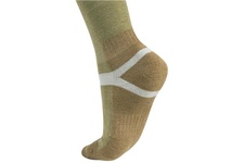 skarpety Helikon Merino - olive green/coyote