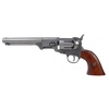 Replika rewolweru Colt Navy z 1851r, srebrne wykończenie