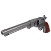 Replika rewolweru Colt Navy z 1851r, srebrne wykończenie