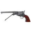 Replika rewolweru Colt Navy z 1851r, srebrne wykończenie