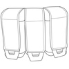 ładownica Direct Action TRIPLE 40 MM GRENADE POUCH - czarny