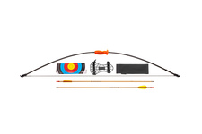 Łuk młodzieżowy POE LANG CRUSADER 15lb 44" zestaw black