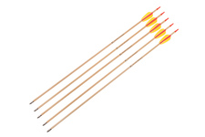 Strzała drewniana POE LANG do łuku BLACK POINT 27" 5szt