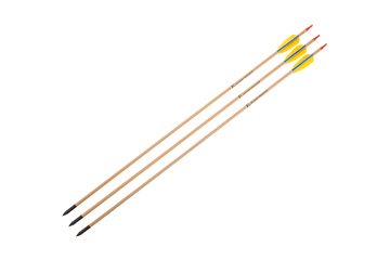 Strzała drewniana POE LANG do łuku BLACK POINT 29" 3SZT