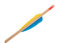 Strzała drewniana POE LANG do łuku BLACK POINT 32" 3SZT 