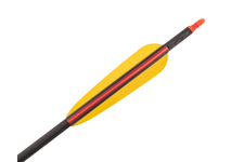 Strzała z włókna węglowego POE LANG do łuku 30" Średnica 7,8mm 6szt black