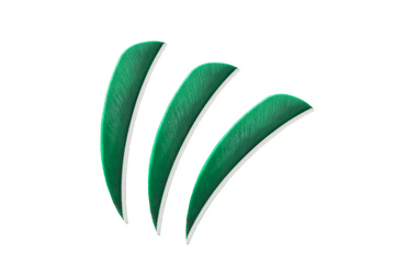 Lotka naturalna POE LANG 3" GREEN