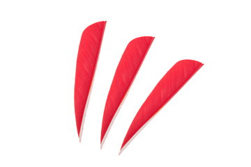 Lotka naturalna POE LANG 3" RED