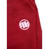 Spodnie dresowe Pit Bull Oldschool Small Logo '21 - Czerwone