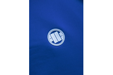 Bluza rozpinana Pit Bull Oldschool Tape Logo '20 - Niebieska