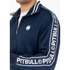 Bluza rozpinana Pit Bull Oldschool Tape Logo '20 - Granatowa