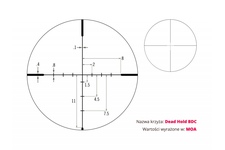 Luneta celownicza Vortex Crossfire II 4-12x44 1'' BDC/V-Plex