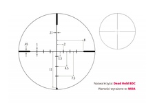Luneta celownicza Vortex Crossfire II 4-16x50 30 mm AO BDC